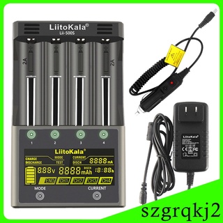 4 Slots Smart Battery Charger Charging for Universal 26650 with LCD Display