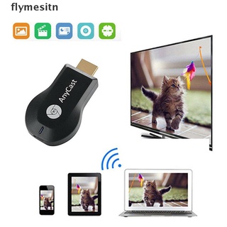 [flymesitn] 4K AnyCast M2 Plus WiFi Display Dongle HDMI Media Player Streamer TV Cast Stick .