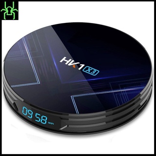 [en stock] X3 Smart HD 8K WIFI+ reproductor de red inalámbrico caja de reproductor multimedia para HK1