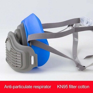 máscara industrial reutilizable a prueba de polvo máscara de respiración a prueba de polvo válvula de respiración