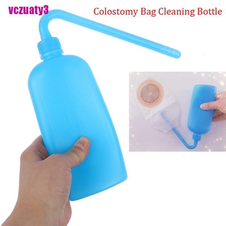 vczuaty 300ml Feminine Hygiene Cleaning Colostomy Bag Plastic Wash Bottle Ostomy Pouches
