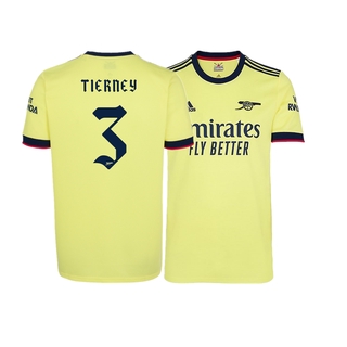 Alta calidad 2021-2022 Arsenal jersey de 3 niveles de distancia jersey de fútbol de visitante jersey de fútbol camisa de entrenamiento para hombres adultos impresión