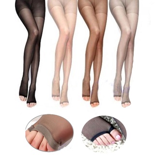 ease1 medias/medias ultrafinas para mujer/medias ultrafinas/medias transparentes sexy de moda/calcetines de punta abierta/multicolor (5)