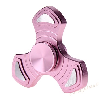 [colorfulmall] Juguete De aleación De aluminio Anti estrés/Tri-Spinner/Fidget Spinner/juguete Para Adultos