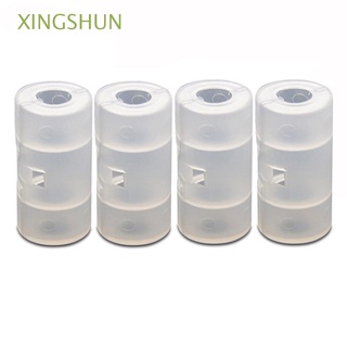 XINGSHUN Durable Battery Converter High Quality Battery Switcher Battery Adapter Case 6pcs Storage Container Transparent AA To C Size Batteries Box Practical Battery Conversion Box/Multicolor