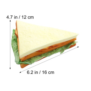 beauty pan falso pan artificial simulación modelo de alimentos decoración cocina prop (sandwich)