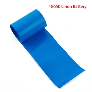 【urp】90mm 18650 Li-ion Battery Heat Shrink Tube Tubing Li-ion Wrap Cover Skin PVC