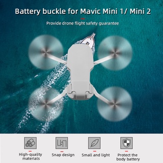 Cubierta De Protección De Batería De Plástico Anti-Caída Hebilla Para DJI Mavic Mini/2 (2)