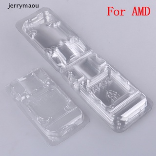 [Jerrymaou] 10Pcs CPU clamshell tray box case holder protection for AMD 754 939 AM2 AM3 FM1 DAGH