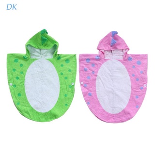 Dk con capucha con pata de dinosaurio Ponchos con capucha toalla de baño para niños toalla de playa para niños