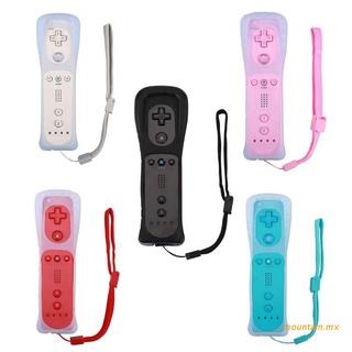 Moun Gamepad Inalámbrico Con Funda De Silicona Para Control Remoto Wii Joystick