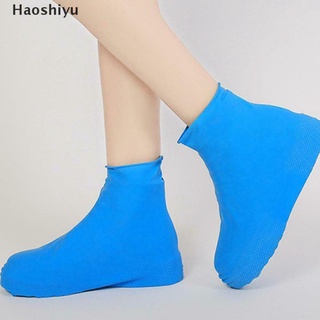 Haoshiyu Overshoes Rain silicona impermeable zapatos cubre botas cubierta Protector reciclable MX