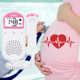 LemonKids Household Fetal Doppler Baby Prenatal Heart Rate Detector Home Sonar Doppler Stethoscope Pregnant Women Fetal Monitor2021