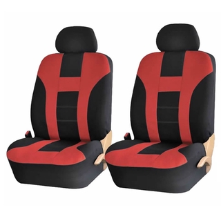 9 funda Universal de malla para asiento de coche, funda protectora para asiento trasero, color Beige, color rojo (6)