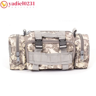 yadiel0231 Large Capacity Sports Outdoor Leisure Pockets Photography SLR Camera Multi-function Shoulder Bag Waist Bag