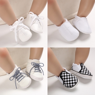 Blanco recién nacido zapatos de bautismo de bebé zapatos de bautizo para niños niñas cruz iglesia suela suave zapatos blancos 0-18 meses