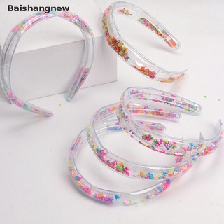 [bsn] diadema de lentejuelas con lentejuelas movedizas para niños, diseño de purpurina, aro para el cabello [baishangnew]