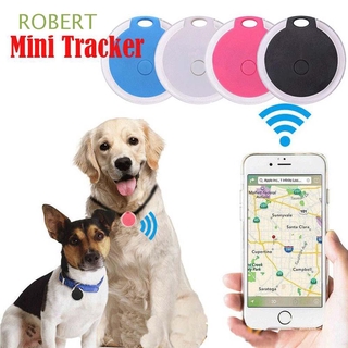 ROBERT práctico rastreador GPS cartera localizador de alarma dispositivo inalámbrico Bluetooth para mascotas perro gato niños Mini buscador de llaves localizador/Multicolor (1)