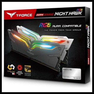 Negro DDR4 32GB (2X16GB) 3600MHZ TF1D432G3600HC18JDC01 Teaam luz de noche