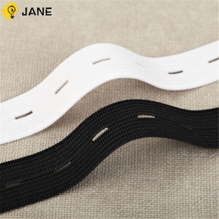 Jane banda Elástica De Costura con agujero/cinturón trenzado Para manualidades/diy