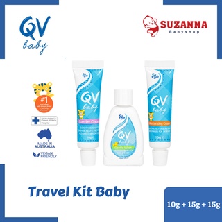 Qv Baby Essentials - Kit de prueba para el cuidado de la piel, paquete para el cuidado de la piel del bebé