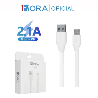 1Hora Cable Micro USB 2.0 Cable 2.1A V8 Reforzado Flexible Compatible para Android Samsung Xiaomi Huawei