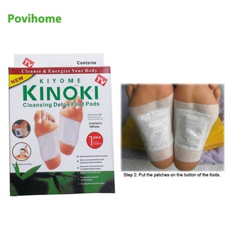 Kinoki Detox almohadillas de pies parches de relajación masaje alivio estrés cuidado de los pies mejorar el sueño adelgazar planta Natural Quintessence