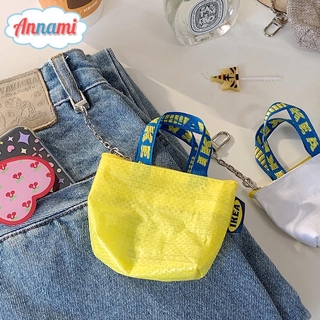 Annami Ins Mini monedero lápiz labial tarjeta de llave bolsa de almacenamiento de bolsos accesorios