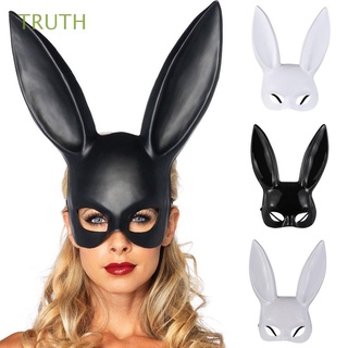 TRUTH Sexy Mascarada Diadema Traje de cosplay Orejas de conejo Mascara Mujeres Bunny Girl Halloween Props Parte