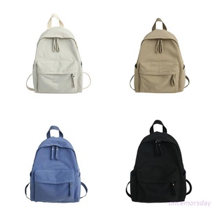 once Fashion Rucksack Canvas Backpack School Bag Casual College Daypack for Teenager