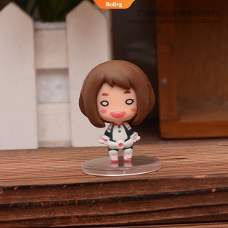 5 pcs My Hero Academia Midoriya Izuku Bakugou Katsuki Todoroki Shoto mini Cute gashapon toy figures Capsule Toy Collectible Model Toy | Bolive | (5)