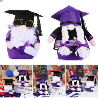 muñeca de graduación con cara sin rostro suave artesanal decoratioin/meaningful para graduación