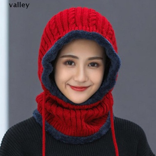 valley mujer invierno bufanda y sombrero conjunto de punto caliente beanie skullcaps punto cuello calentador mx