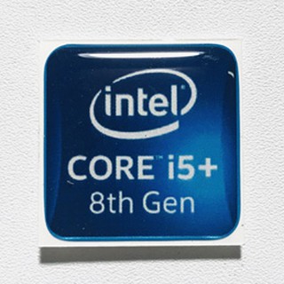 Intel CORE i5+ 8a generación 2015 pegatinas