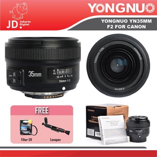 Yongnuo YN-35MM lente F2 para CANON