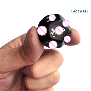 Lacewall 25 mm 12 lados adulto amante de la luna de miel Rolling dados juego erótico apuesta juguete sexual suministros (5)