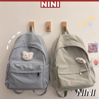 schoolbag mujer estilo coreano escuela secundaria y estudiante universitario simple todo-partido mochila mochila [nini]