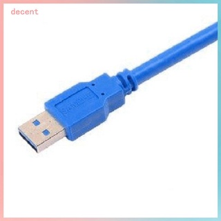 Cable de extensión USB 3.0 para computadora 0.5m USB AM-AF azul (2)