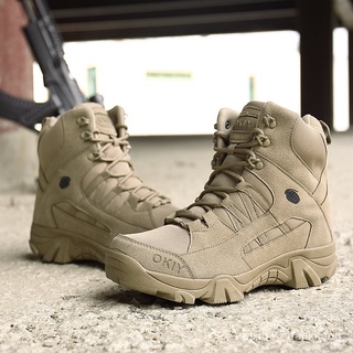 [nueva llegada]39-45 Original Kasut Operasi botas tácticas para hombre al aire libre senderismo combate Swat Boot yWJh (5)