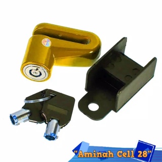 Bloqueo/candado de freno de disco de seguridad/disco de motocicleta (bloqueo de disco de craque) - aminahcell28