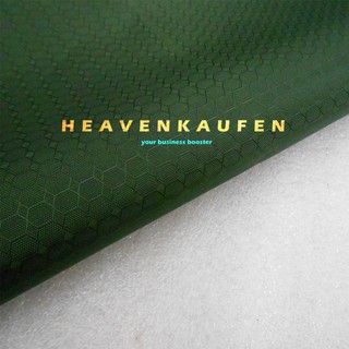 Bolsa de tela de nailon Cordura Motif panal verde ejército