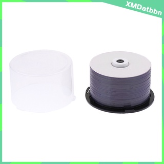 [atbbn] CD-R De Msica 700MB 16X 80 Minutos, Centro De Inyeccin De Tinta Blanca Disco De Medios Grabable Imprimible-50pk (8)