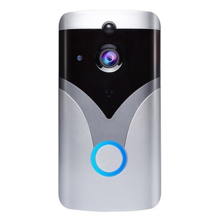 timbre de puerta de video wifi hd inalámbrico inteligente impermeable 720p timbre