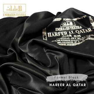 Emirates textil - Hareer Al Qatar Formal negro - 50 Cm