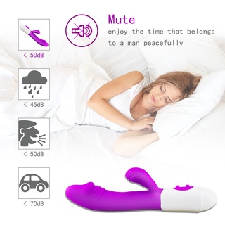 conejo vibrador 10 modos g spot estimulador de silicona juguete sexual para mujeres dual vibración consolador vibrador vagina clítoris masajeador (6)