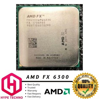Amd FX 6300 Vishera 3.5GHz hasta 4.1GHz 6 Cores 6Threads TDP 95W - Procesor de computadora de escritorio