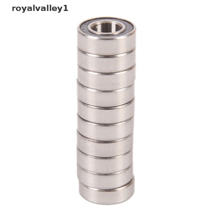 royalvalley1 10pcs 688-2rs 688 rs rodamiento de bolas sellado de goma miniatura rodamientos 8x16x5mm mx