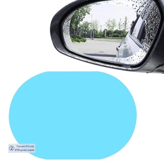 2 unids/set espejo retrovisor de coche a prueba de lluvia película Anti-niebla transparente pegatina protectora /espejo de visión trasera protector de película suave accesorios de automóviles