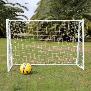 [Fel] 6 x 4 pies de fútbol de fútbol portería red para niños al aire libre fútbol partido entrenamiento MY436