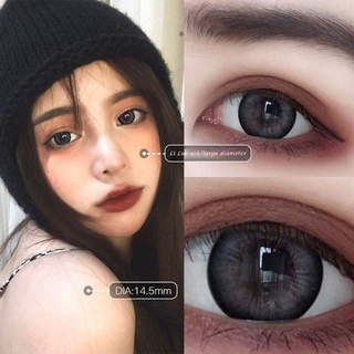 2 pzs lentes de contacto de Color de moda para mujer/lentes de contacto cosméticos/contactos de Color de ojos